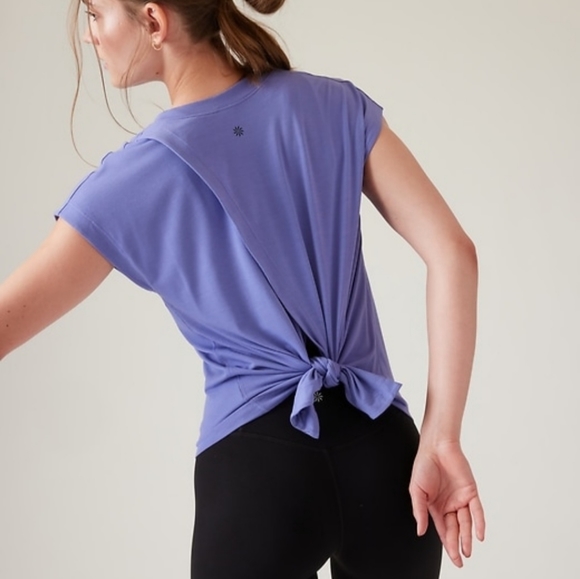 Athleta Explore Tee in Dark Adonis Blue - Picture 5 of 5